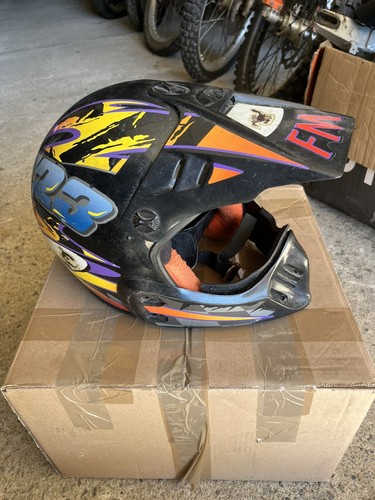 Casque moto cross trial - moto, ancien
