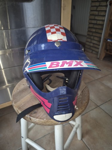 Ancien casque moto - moto, cross